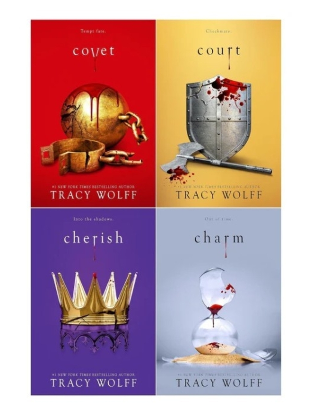 Crave Series 4 Hardcover Books Collection Set By Tracy Wolff EUC